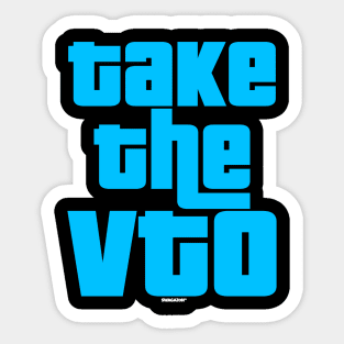 Take The VTO Sticker
